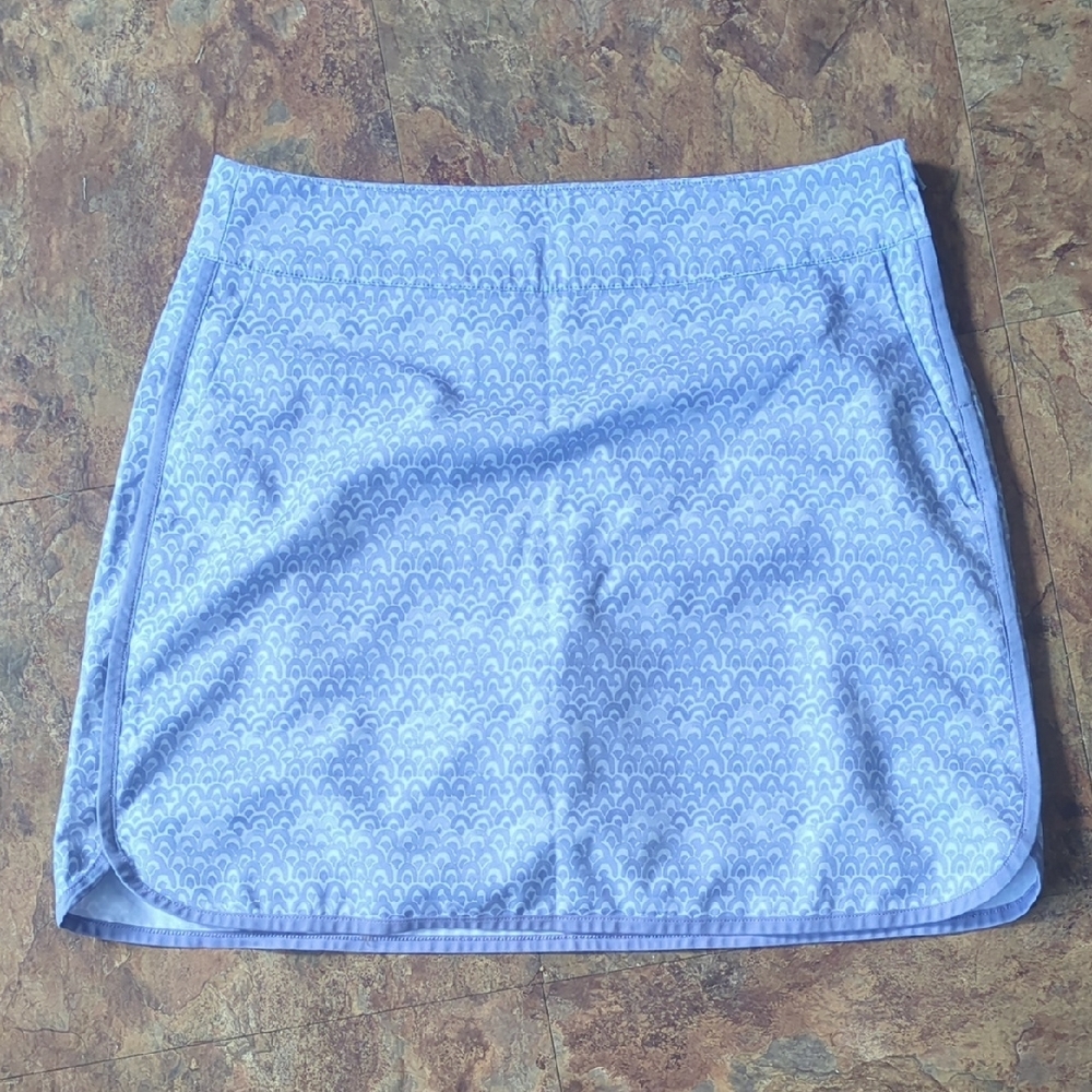 Vineyard Vines Lavender Patterned performance Golf Tennis Skirt Shorts Skorts - Picture 7 of 15